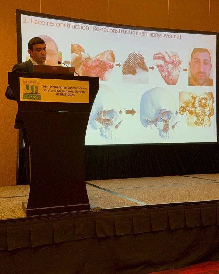 ICOMS 2025 Singapore — face reconstruction presentation